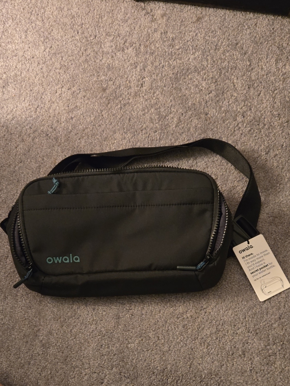 Black Crossbody Owala Sling Bag Lrg